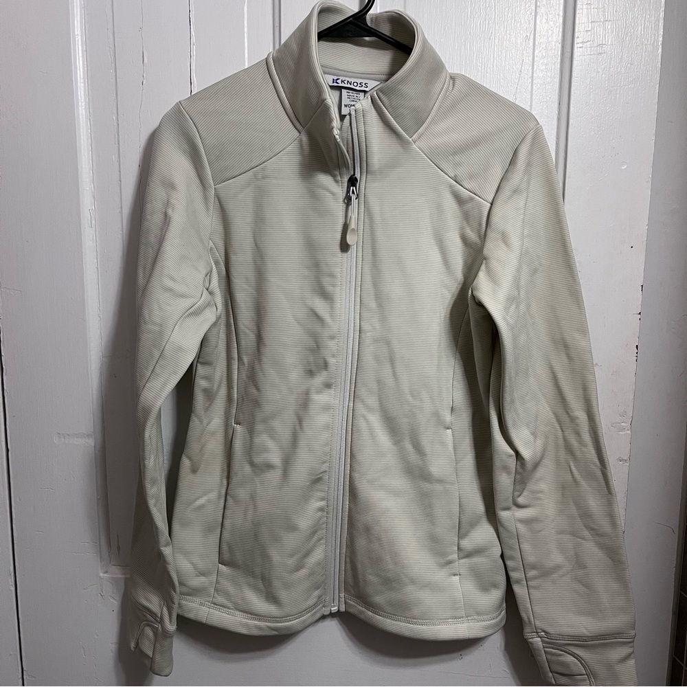 Knoss Women's Cream Colored Jacket